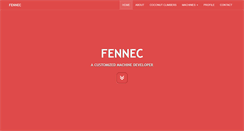 Desktop Screenshot of fennecfoxtech.com