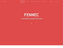 Tablet Screenshot of fennecfoxtech.com
